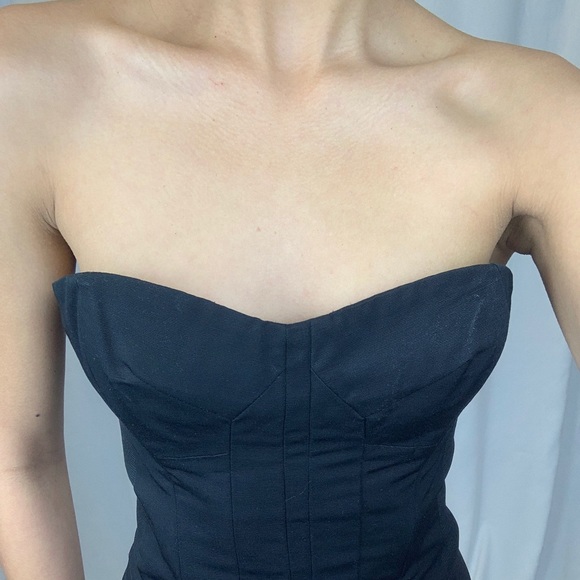 Black corset top - Picture 2 of 4